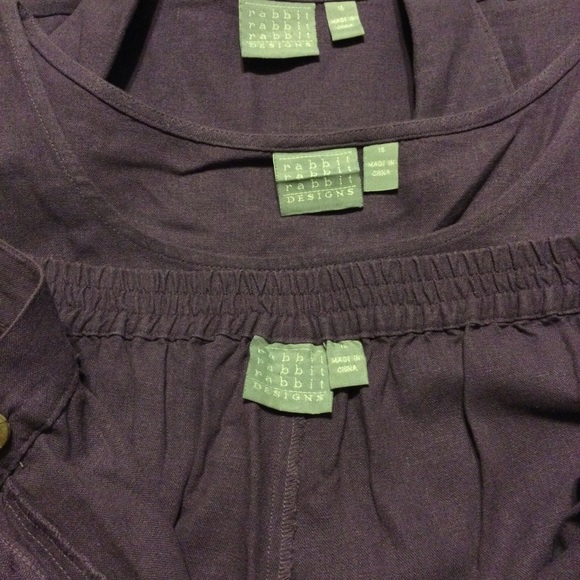 Vintage Plum 3-pc Paintsuit - Picture 7 of 7